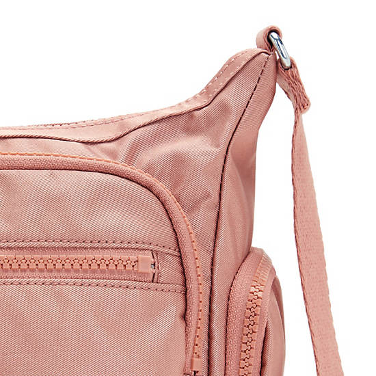 Sacs Crossbody Kipling Gabbie Small Metallic Rose | FR 2073TC